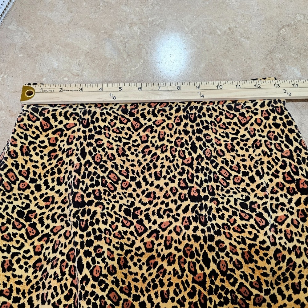 Women's Criscione 3 Piece Skirt Suit Leopard Black Lined Size S Made in USA - Picture 15 of 16